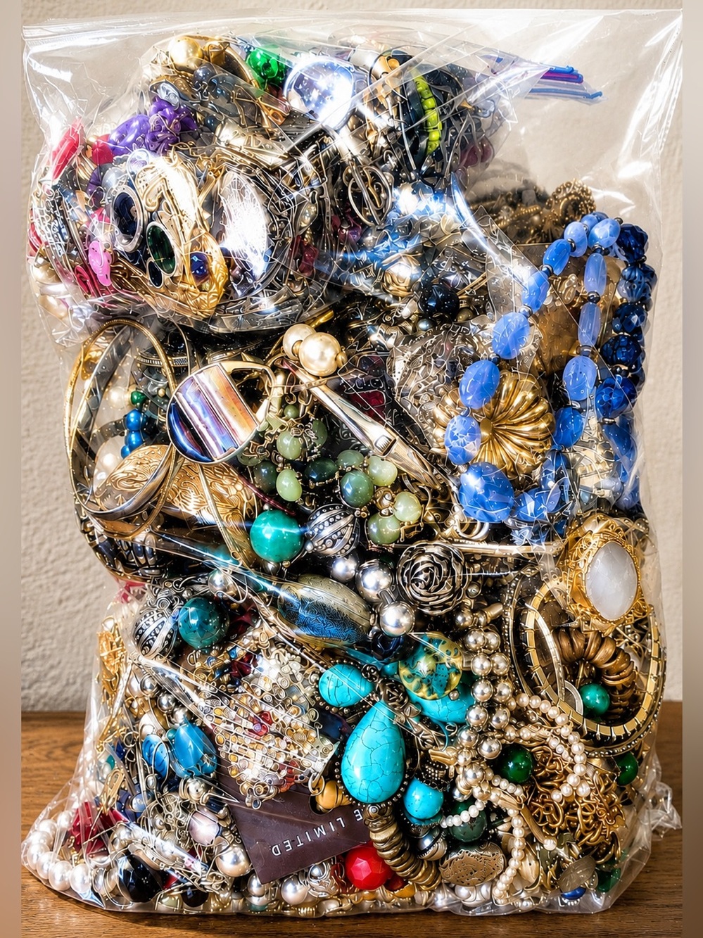 2 LB Unsearched or Curated Jewelry Lot | Wearable Glam Mix | Vintage Mod Reselle